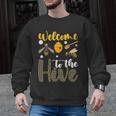 Welcome To The Hive Bee Teacher Back To School Men Graphic Sweatshirt, trending gift Welcome To The Hive Bee Teacher Back To School Men Graphic Sweatshirt, trending gift