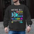 We'Re All Different But We Swim Together Elementary Teacher Men Graphic Sweatshirt, trending gift We'Re All Different But We Swim Together Elementary Teacher Men Graphic Sweatshirt, trending gift