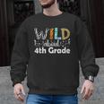 Wild About 4th Grade First Day Of School Teacher Student Men Graphic Sweatshirt, First Grade Teacher Gifts, 4th Grade Teacher Gifts, trending gift Wild About 4th Grade First Day Of School Teacher Student Men Graphic Sweatshirt, First Grade Teacher Gifts, 4th Grade Teacher Gifts, trending gift