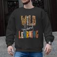 Wild About Learning Teacher Back To School Teaching Men Graphic Sweatshirt, trending gift Wild About Learning Teacher Back To School Teaching Men Graphic Sweatshirt, trending gift