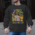 Wild About Teaching Safari Jungle School Teacher Men Graphic Sweatshirt, trending gift Wild About Teaching Safari Jungle School Teacher Men Graphic Sweatshirt, trending gift
