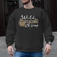 Wild About Teaching School Crew 4th Grade Teacher Squad Men Graphic Sweatshirt, 4th Grade Teacher Gifts, trending gift