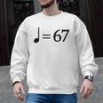 67 Music Meme Slang Musician Kids Music Teacher Men Graphic Sweatshirt, trending gift 67 Music Meme Slang Musician Kids Music Teacher Men Graphic Sweatshirt, trending gift