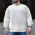 Colleged Ruled Paper Lined Writer Student Professor Teacher Men Graphic Sweatshirt, trending gift Colleged Ruled Paper Lined Writer Student Professor Teacher Men Graphic Sweatshirt, trending gift