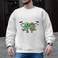 Creepin It Real Monster School Preschool Teacher Halloween Men Graphic Sweatshirt, trending gift