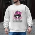 CTE Teacher In October We Wear Pink Breast Cancer Awareness Men Graphic Sweatshirt, trending gift