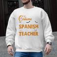 I Don't Need A Costume I'm A Spanish Teacher Halloween Men Graphic Sweatshirt, trending gift