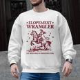 Elopement Wrangler Teacher ABA Behavior Support Cowboy Men Graphic Sweatshirt, trending gift