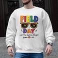 Field Day 2025 Let The Games Begin Kids Boys Girls Teachers Men Graphic Sweatshirt, trending gift
