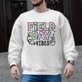 Field Day Vibes For Teacher Kids Happy Field Day 2025 Men Graphic Sweatshirt, trending gift