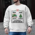 First Educate Then Celebrate Christmas Teacher Winter Break Men Graphic Sweatshirt, trending gift First Educate Then Celebrate Christmas Teacher Winter Break Men Graphic Sweatshirt, trending gift