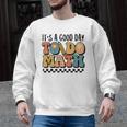 Good Day To Do Math Teacher Vintage Groovy Nerd Women Men Men Graphic Sweatshirt, Groovy Teacher Gifts, trending gift