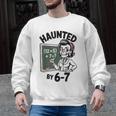 Haunted 67 Skeleton Math Teacher Halloween Costume Math Pun Men Graphic Sweatshirt, trending gift Haunted 67 Skeleton Math Teacher Halloween Costume Math Pun Men Graphic Sweatshirt, trending gift