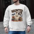 Haunted By 67 Teacher Ghost Pumpkin Halloween Costum Men Graphic Sweatshirt, trending gift Haunted By 67 Teacher Ghost Pumpkin Halloween Costum Men Graphic Sweatshirt, trending gift