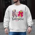 K Is For Kindergarten Teacher Coquette Bow Back To School Men Graphic Sweatshirt, trending gift K Is For Kindergarten Teacher Coquette Bow Back To School Men Graphic Sweatshirt, trending gift