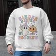 Kindergarten Boo Crew Halloween Floral Ghost Kinder Teacher Men Graphic Sweatshirt, trending gift Kindergarten Boo Crew Halloween Floral Ghost Kinder Teacher Men Graphic Sweatshirt, trending gift