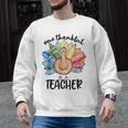 One Thankful Teacher Turkey Pencil Thanksgiving Teachers Men Graphic Sweatshirt, trending gift One Thankful Teacher Turkey Pencil Thanksgiving Teachers Men Graphic Sweatshirt, trending gift