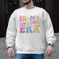 Retro Groovy Retirement Era Retired Teacher Men Graphic Sweatshirt, Groovy Teacher Gifts, trending gift Retro Groovy Retirement Era Retired Teacher Men Graphic Sweatshirt, Groovy Teacher Gifts, trending gift