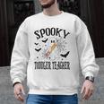 Spooky Toddler Teacher Halloween School Men Graphic Sweatshirt, trending gift Spooky Toddler Teacher Halloween School Men Graphic Sweatshirt, trending gift
