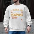I Teach The Cutest Pumpkins In The Patch Shirt Teacher Men Graphic Sweatshirt, trending gift