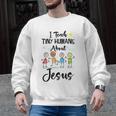 I Teach Tiny Humans About Jesus Sunday School Teacher Men Graphic Sweatshirt, trending gift I Teach Tiny Humans About Jesus Sunday School Teacher Men Graphic Sweatshirt, trending gift