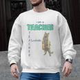I Am A Teacher Alcoholic Cat Beer Feline Men Women Men Graphic Sweatshirt, trending gift