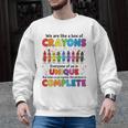 Teacher We Are Like a Box Of Crayons Back To School Men Graphic Sweatshirt, trending gift Teacher We Are Like a Box Of Crayons Back To School Men Graphic Sweatshirt, trending gift