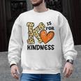 Unity Day K Is For Kindness Anti Bullying Orange Teacher Men Women Kids Men Graphic Sweatshirt, trending gift Unity Day K Is For Kindness Anti Bullying Orange Teacher Men Women Kids Men Graphic Sweatshirt, trending gift