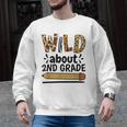 Wild About 2Nd Grade School Grade Teacher Men Graphic Sweatshirt, 2nd Grade Teacher Gifts, trending gift Wild About 2Nd Grade School Grade Teacher Men Graphic Sweatshirt, 2nd Grade Teacher Gifts, trending gift