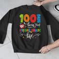 100 Days Of Living That 2nd Grade Life Boy Girl Teacher Men Graphic Sweatshirt, 2nd Grade Teacher Gifts, funny design 100 Days Of Living That 2nd Grade Life Boy Girl Teacher Men Graphic Sweatshirt, 2nd Grade Teacher Gifts, funny design