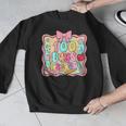 100 Days Of School Preppy 100th Day Of School Teacher Kids Men Graphic Sweatshirt, funny design