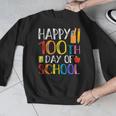 100 Days Of School Teacher And Student Men Graphic Sweatshirt, funny design 100 Days Of School Teacher And Student Men Graphic Sweatshirt, funny design