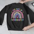 100th Day Of Kindergarten Teacher Kids 100 Days Smarter Men Graphic Sweatshirt, funny design