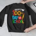 100th Day Of School Teachers Kids Happy 100 Days Men Graphic Sweatshirt, funny design
