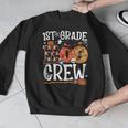 1st Grade Boo Crew Cute Ghost Halloween Teacher Kids Men Graphic Sweatshirt, funny design 1st Grade Boo Crew Cute Ghost Halloween Teacher Kids Men Graphic Sweatshirt, funny design