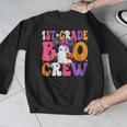 1st Grade Boo Crew Halloween First Grade Halloween Teacher Men Graphic Sweatshirt, First Grade Teacher Gifts, funny design 1st Grade Boo Crew Halloween First Grade Halloween Teacher Men Graphic Sweatshirt, First Grade Teacher Gifts, funny design