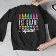 1st Grade Squad Back To School First Grade Teacher Boy Girl Men Graphic Sweatshirt, First Grade Teacher Gifts, funny design