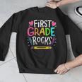 1st Grade Teacher Men Graphic Sweatshirt, funny design