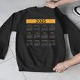 2025 Calendar For Planners Teachers Offices Months Men Graphic Sweatshirt, funny design