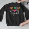 3rd Grade Squad Third Teacher Student Team Back To School Men Graphic Sweatshirt, funny design