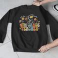 4th Fourth Grade Teacher Appreciation Teaching Wildflowers Men Graphic Sweatshirt, 4th Grade Teacher Gifts, funny design 4th Fourth Grade Teacher Appreciation Teaching Wildflowers Men Graphic Sweatshirt, 4th Grade Teacher Gifts, funny design