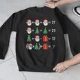 67 Santa Tree Math Teacher Christmas Xmas Humor Men Graphic Sweatshirt, funny design
