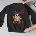 67 Teacher Halloween Ghost Six Seven Meme Math Equation Bruh Men Graphic Sweatshirt, funny design