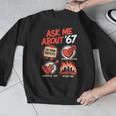 67 History Teacher Teacher 6 7 Overuse '67 Men Graphic Sweatshirt, History Teacher Gifts, funny design 67 History Teacher Teacher 6 7 Overuse '67 Men Graphic Sweatshirt, History Teacher Gifts, funny design