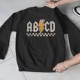 ABCD Back In Class First Day Back To School Teacher Student Men Graphic Sweatshirt, funny design