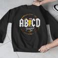 ABCD The Teacher Tour Last Day Of School Rockin' Teacher Men Graphic Sweatshirt, funny design ABCD The Teacher Tour Last Day Of School Rockin' Teacher Men Graphic Sweatshirt, funny design