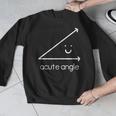 Acute Angle Cute Math Teacher Men Graphic Sweatshirt, funny design Acute Angle Cute Math Teacher Men Graphic Sweatshirt, funny design