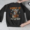 Admit It You Low Key Love Art Bruh Halloween Art Teacher Men Graphic Sweatshirt, funny design Admit It You Low Key Love Art Bruh Halloween Art Teacher Men Graphic Sweatshirt, funny design