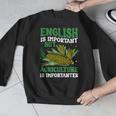 AG Teacher English Is Important But Agriculture Teacher Men Graphic Sweatshirt, English Teacher Gifts, funny design AG Teacher English Is Important But Agriculture Teacher Men Graphic Sweatshirt, English Teacher Gifts, funny design