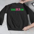Aka Educator Educators & Teacher Crew School Squad Men Graphic Sweatshirt, funny design Aka Educator Educators & Teacher Crew School Squad Men Graphic Sweatshirt, funny design